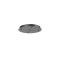 Round canopy Redo, metal, sand black, D.35 cm