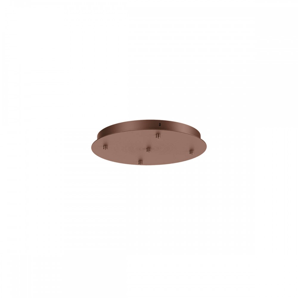 Round canopy Redo, metal, sand coffee, D.35 cm