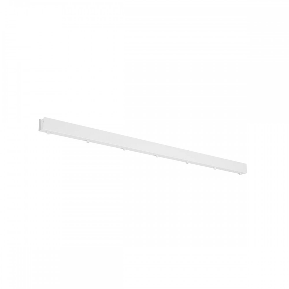 Linear canopy Redo, metal, sand white, L.130 cm