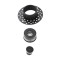 Canopy Trimless, metal, sand black