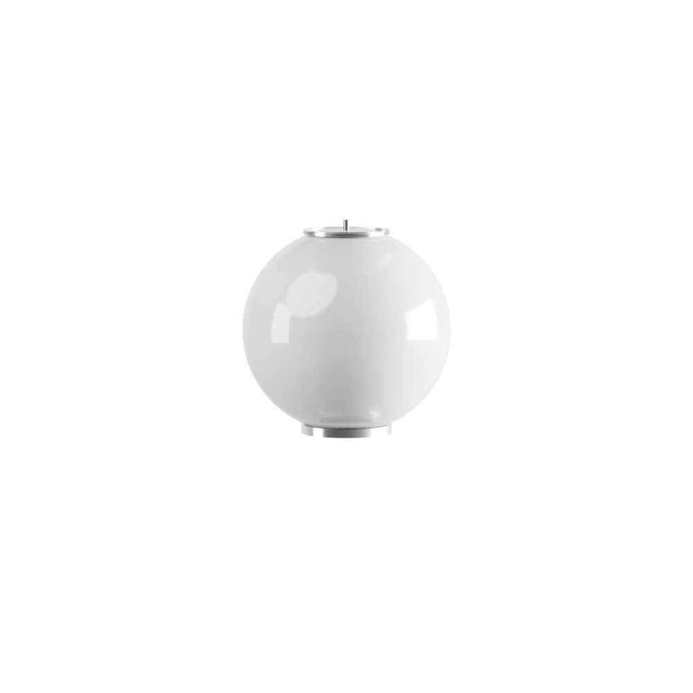 Intermediate diffuser Bilia, sand white, LED, 3W, dimmable, 260 lumens, 3000K, D.12 cm, IP44