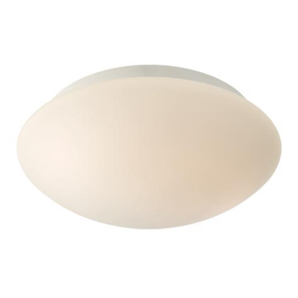 Ceiling lamp Smarter Ibis, metal, white, 1XE27, D.23 cm